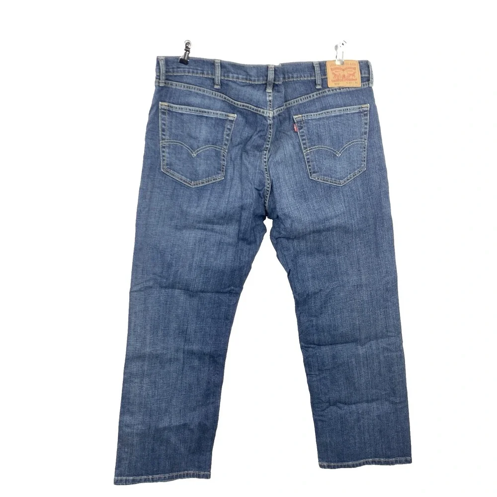 Levis Men Size‎ 40 x 30 Jeans Dark Wash Pants 559 Relaxed Straight Pants Stretch